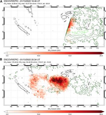 Out of the blue: Volcanic SO2 emissions during the 2021–2022 eruptions of Hunga Tonga—Hunga Ha’apai (Tonga)